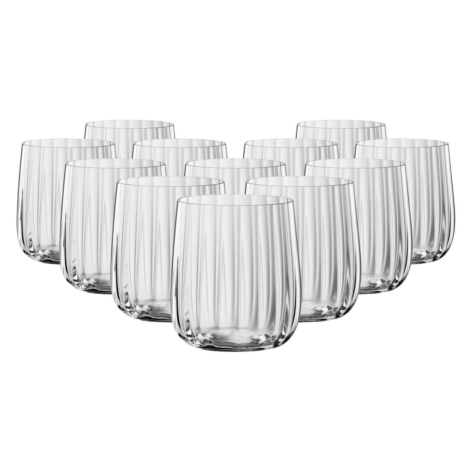 TUMBLER Lifestyle transparent 340 ml 12er Set - Transparent, Glas (0.34L) - Spiegelau