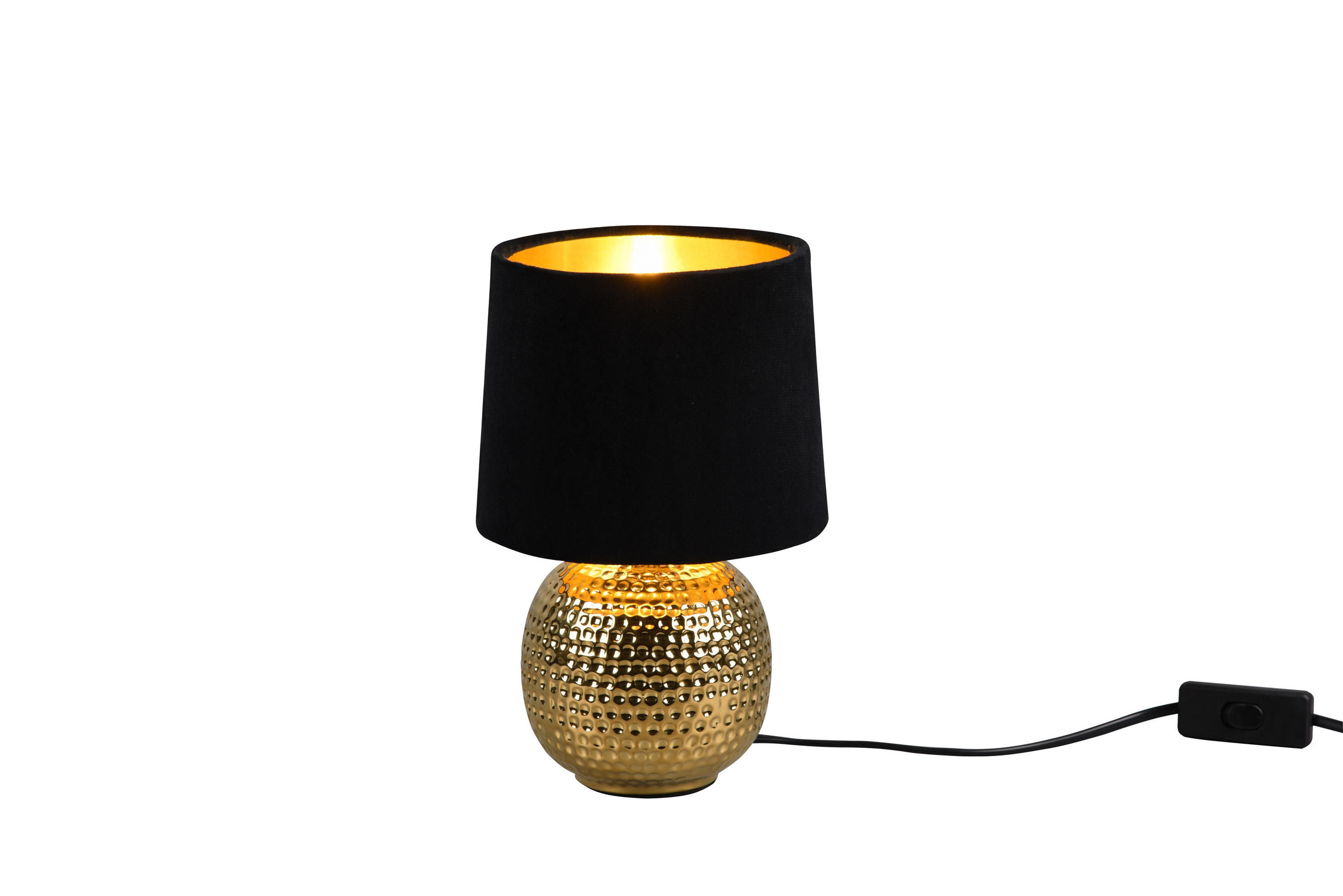 TISCHLAMPE SOPHIA - Gold - 16/16/26 cm - Goldfarben, Keramik (16/16/26cm) - Trio Leuchten