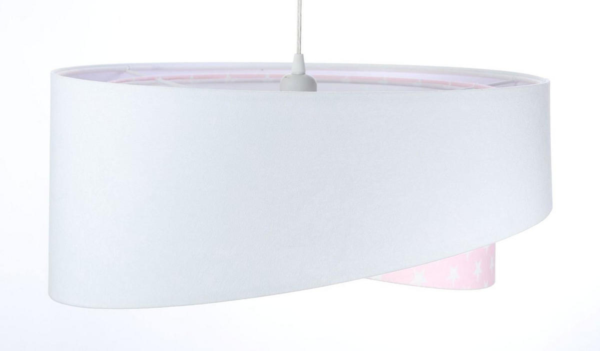 HÄNGELEUCHTE Rosa 50/23 cm - Pink, Kunststoff (50/1/23cm) - ONZENO