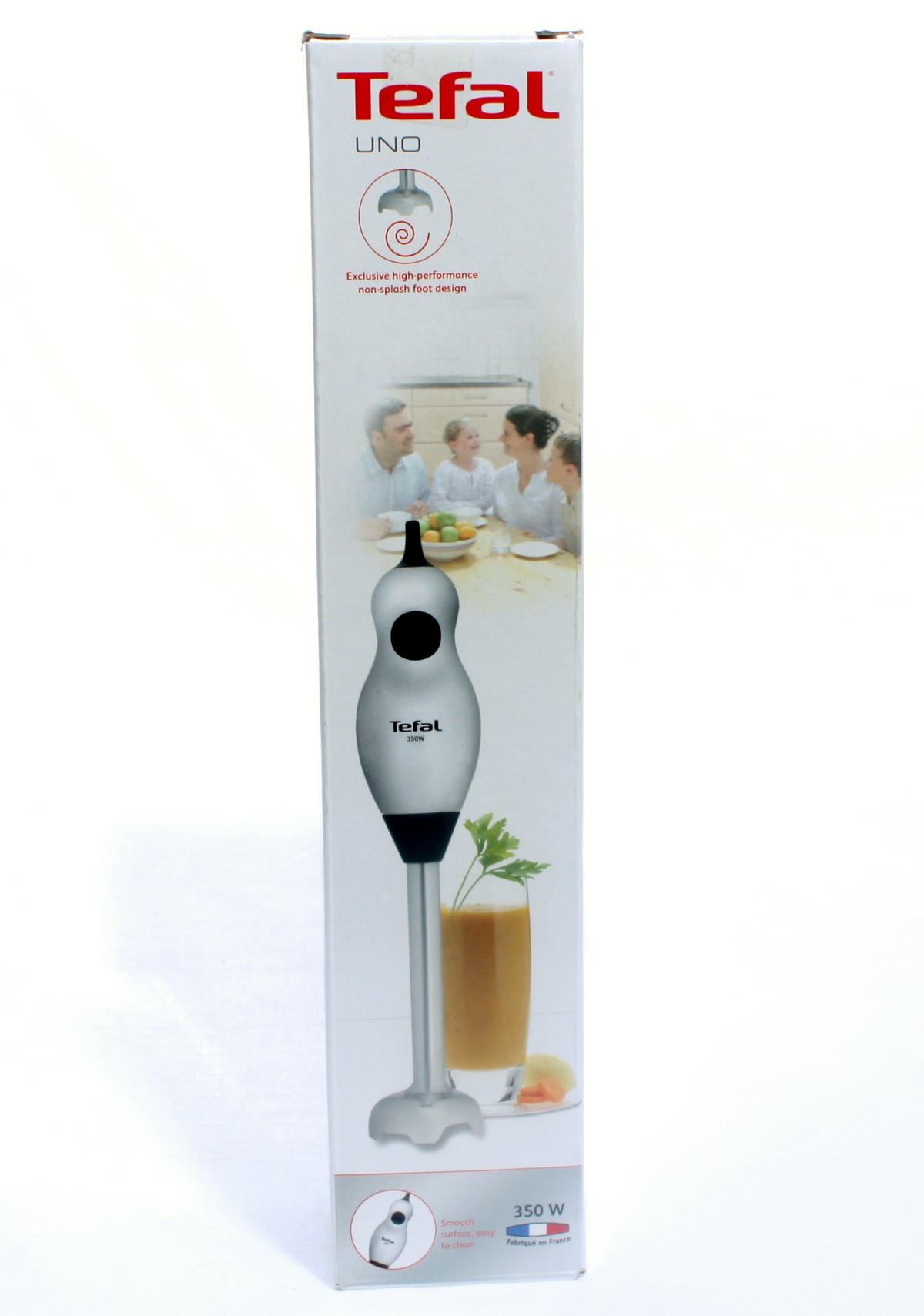 STABMIXER PowerMix 350 Silber - Silberfarben, Kunststoff/Metall (8/7/37cm) - Tefal