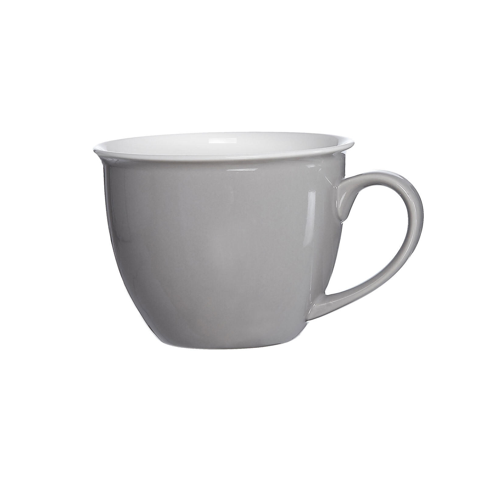 JUMBOTASSEN Doppio Grau 350 ml 6er Set - Grau, Keramik (0.35L) - Ritzenhoff Breker