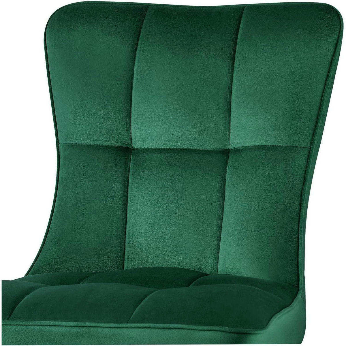 ESSZIMMERSTUHL 4er Set Samt Grün - Grün, Textil (59/91/43cm)