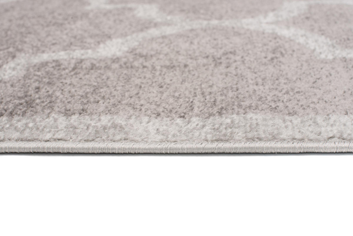 TEPPICH LAZUR Grau 140/190 cm - Taupe, Kunststoff (140/190cm) - Tapiso