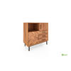 KOMMODE HOCH LEON Kernbuche - Kernbuche, Holz (97/95/45cm) - byoak