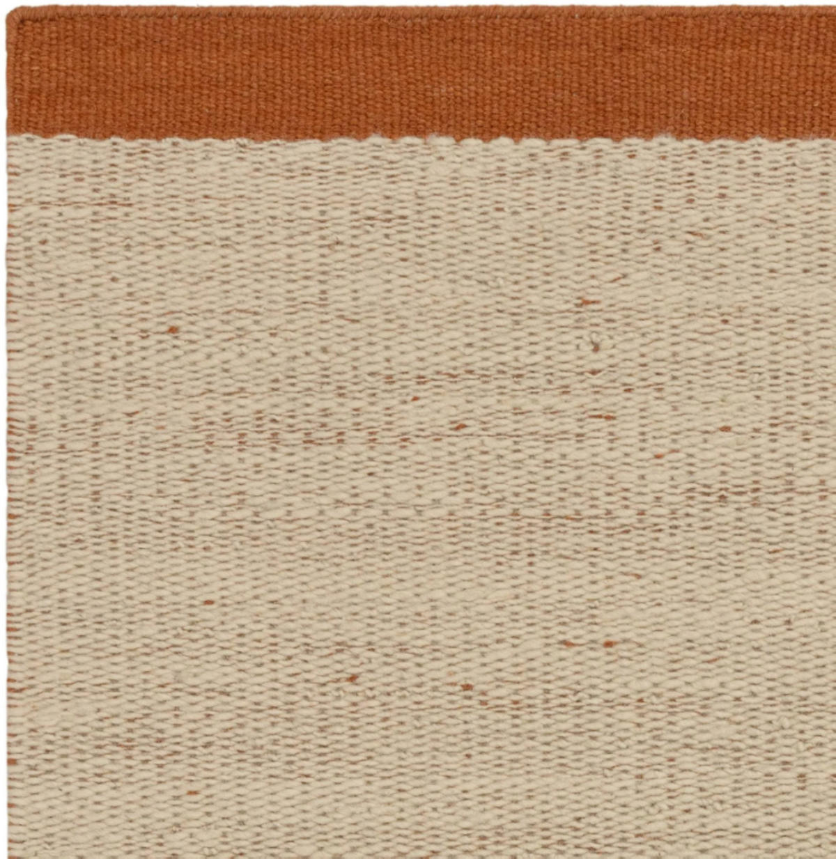 TEPPICH modern Wohn-/Schlafzimmer reine Wolle MALI Orange 200x290 cm - Orange, Naturmaterialien (200/290cm) - Novatrend