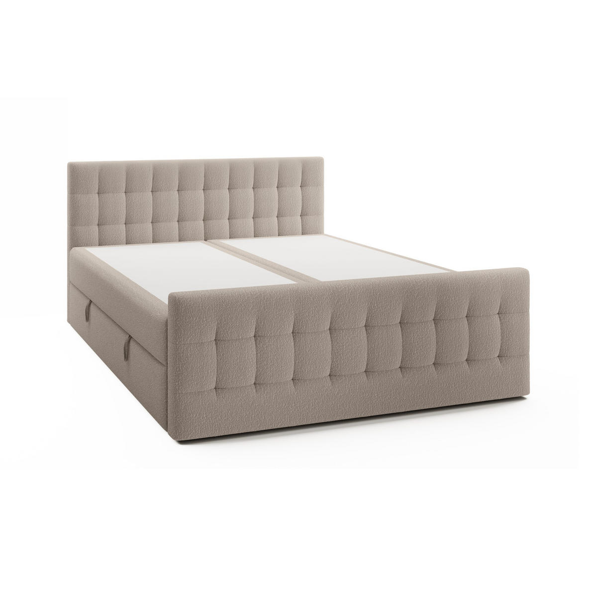 DOPPELBETT Yazo Royal 180x200 cm, Beige - Beige, Textil (180/200cm) - Fedve