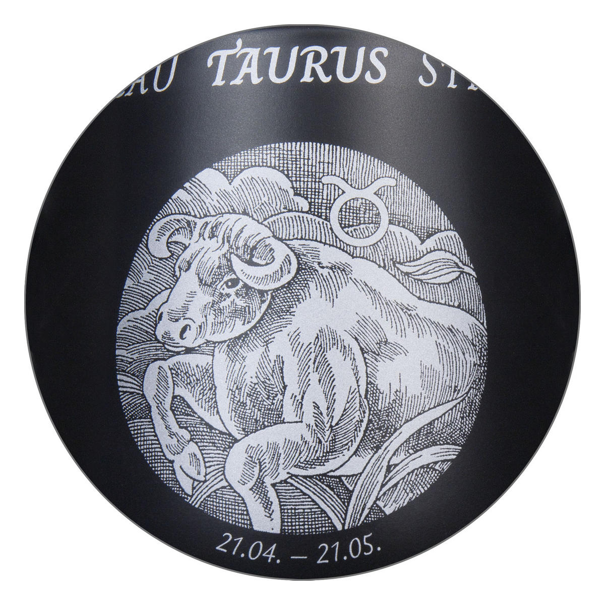 KAFFEEBECHER Sternzeichen Stier - Naturfarben, Keramik (0.4L) - Könitz