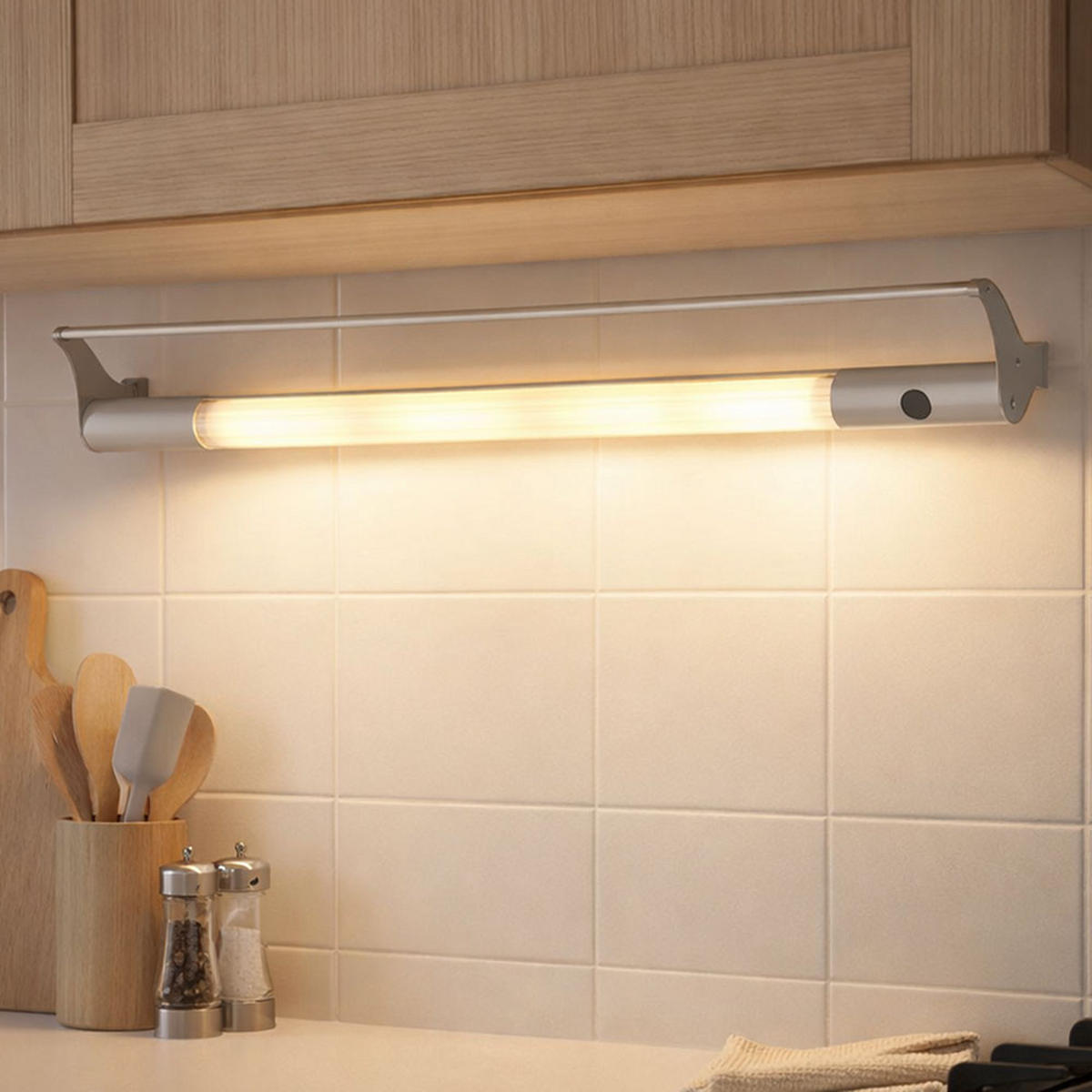 UNTERBAULEUCHTE Aluminium Grau - Silberfarben, Metall (59/7.5/10.3cm)