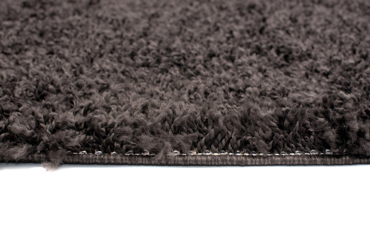 TEPPICHLÄUFER ESSENCE anthrazit uni 80/200 cm - Anthrazit, Textil (80/200cm) - Tapiso