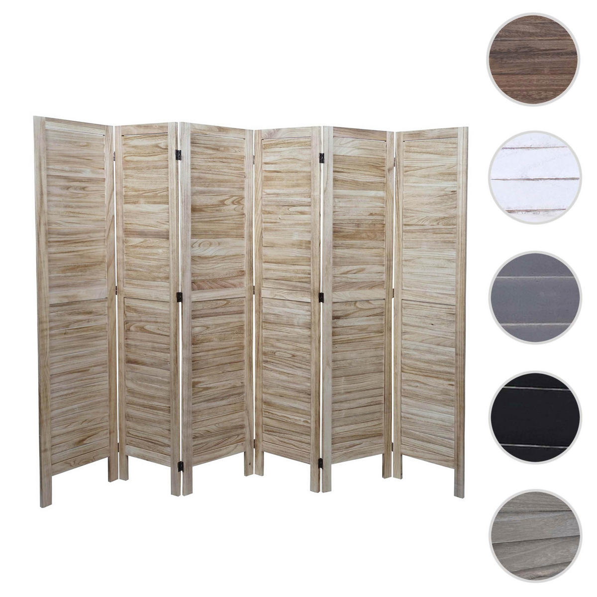 PARAVENT Braun - Braun, Holz (240/170/2cm) - MCW
