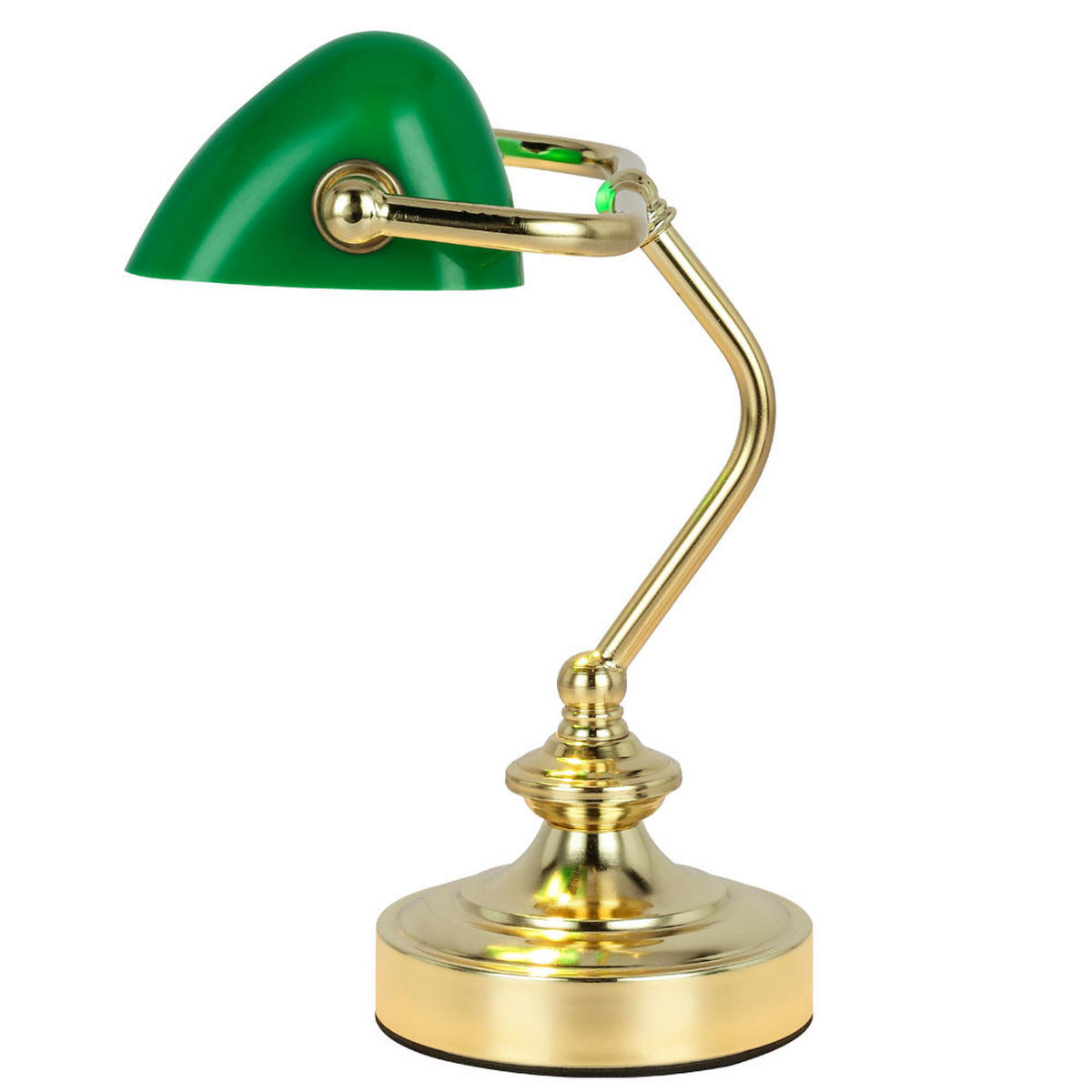 TISCHLEUCHTE Antike Grün Acryl - Grün, Metall (19/16.5/24cm) - Globo Lighting