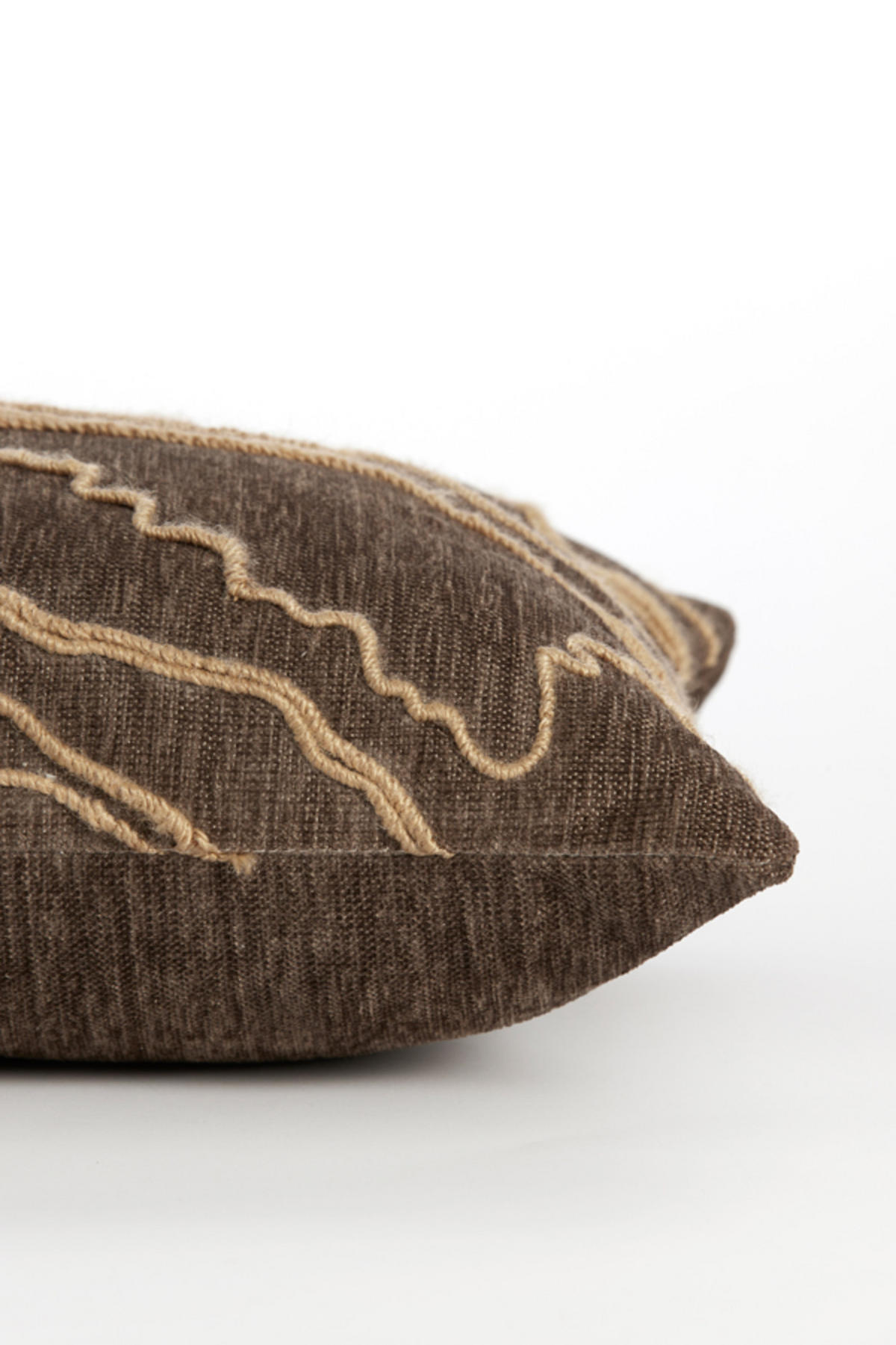 DEKOKISSEN Castro Braun 60/30/10 cm - Braun, Textil (30/60cm) - Light & Living