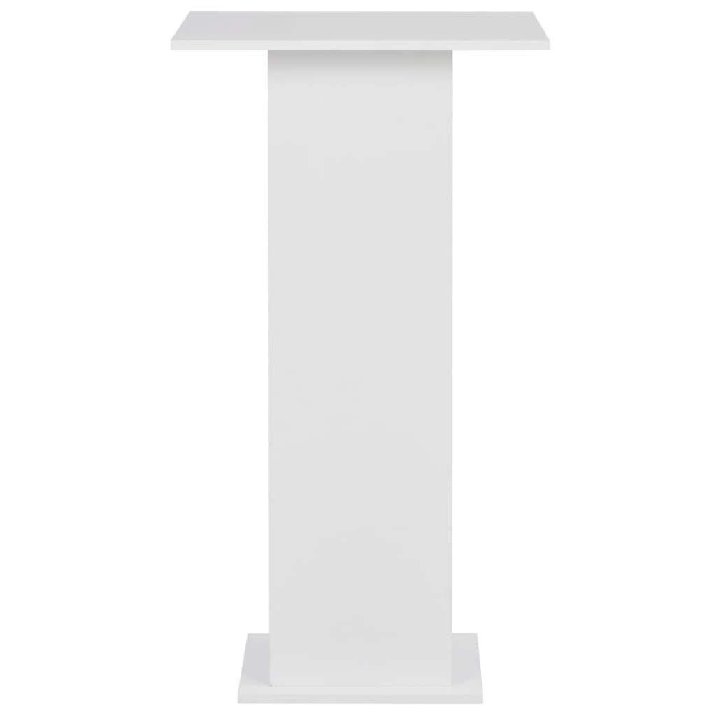 Thumbnail - vidaXL Bartisch, Weiß, Holz, 60x110x60 cm, Esszimmer, Barmöbel, Bartische