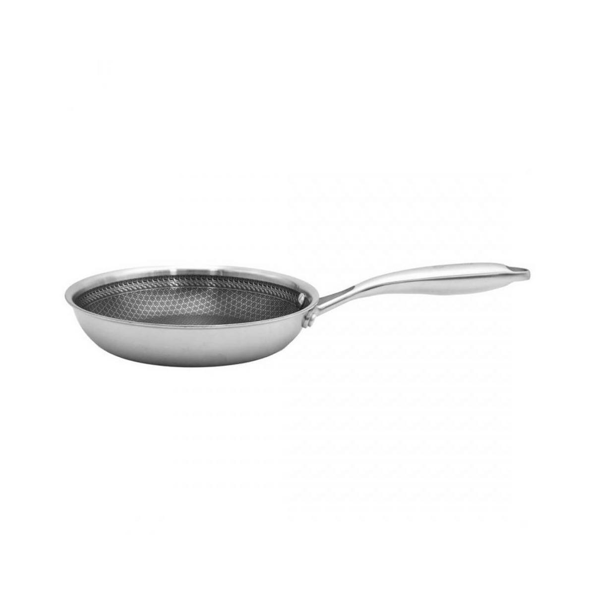 PFANNE Silber 50/28/5.5 cm 67593 - Silberfarben, Metall (28cm) - Brunbeste