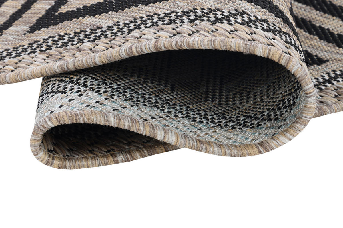 TEPPICH MELISSA Braun 160/160 cm - Braun, Kunststoff (160/160cm) - Tapiso