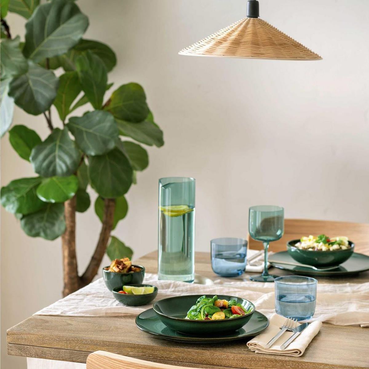 DIPSCHÄLCHEN Lave Vert 10 x 9 cm 6er Set - Grün, Keramik (9.9cm) - like.Villeroy & Boch