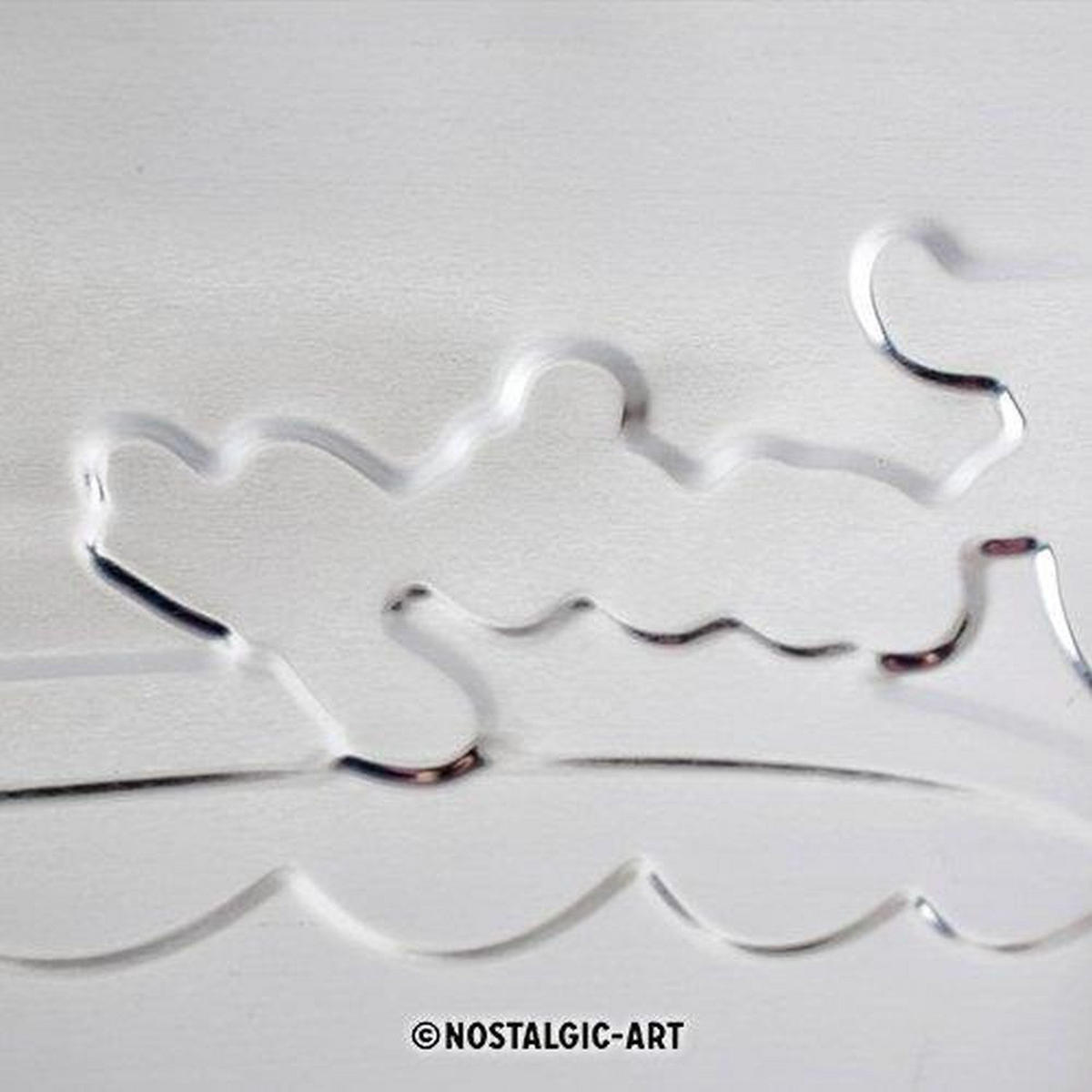 BLECHSCHILD 30/40 cm Home & Country Fairy Cakes Cup Cakes - Multicolor, Metall (30/40/0.2cm) - Nostalgic-Art