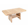 COUCHTISCH höhenverstellbar und ausziehbar Cindee 100x56x60 Eiche - Eichefarben, Holz (100/60/60cm) - 58aufmkessel