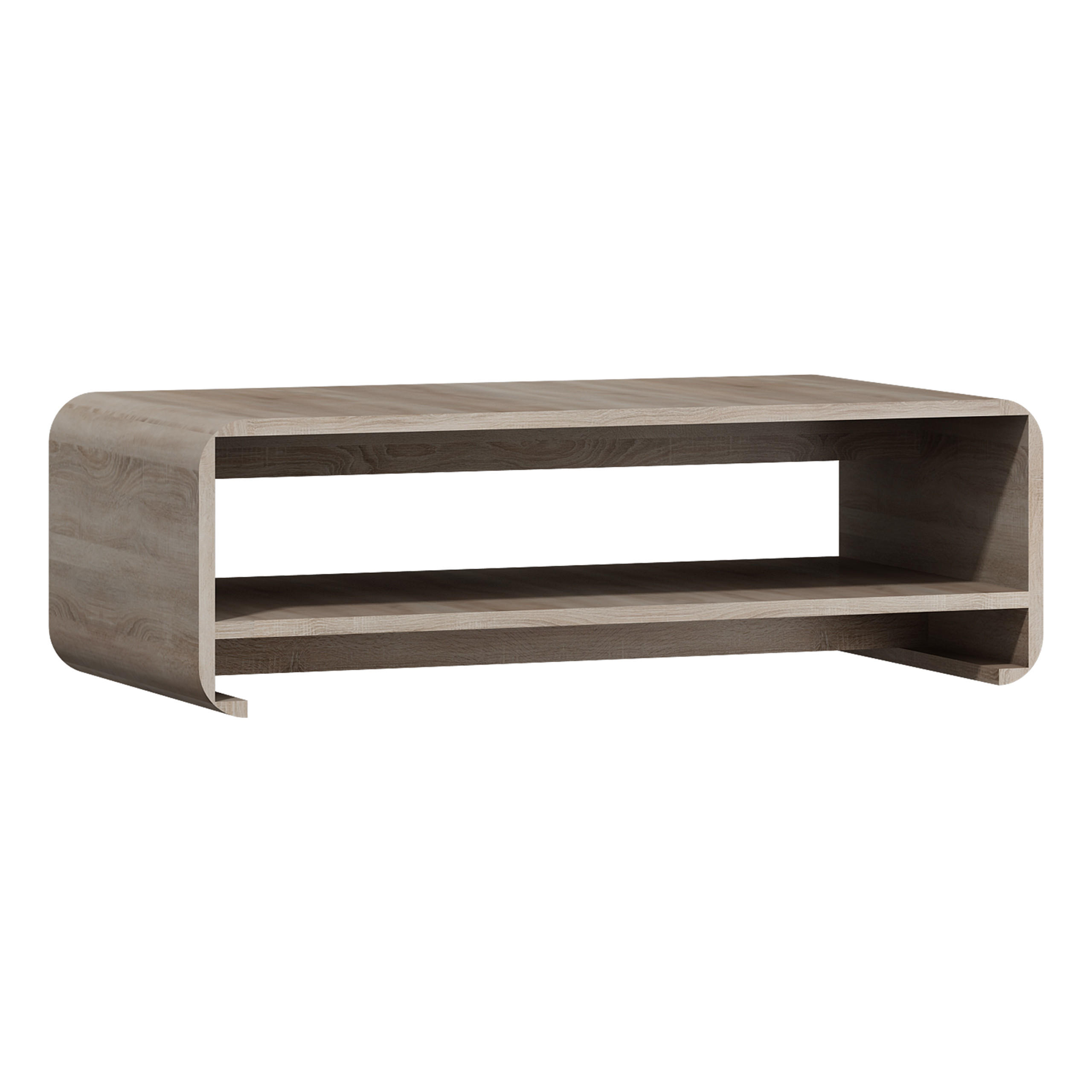 COUCHTISCH LEGAME 120/40/60 cm Sonoma Eiche - Sonoma Eiche, Holzwerkstoff (60/120/40cm) - MASSENO