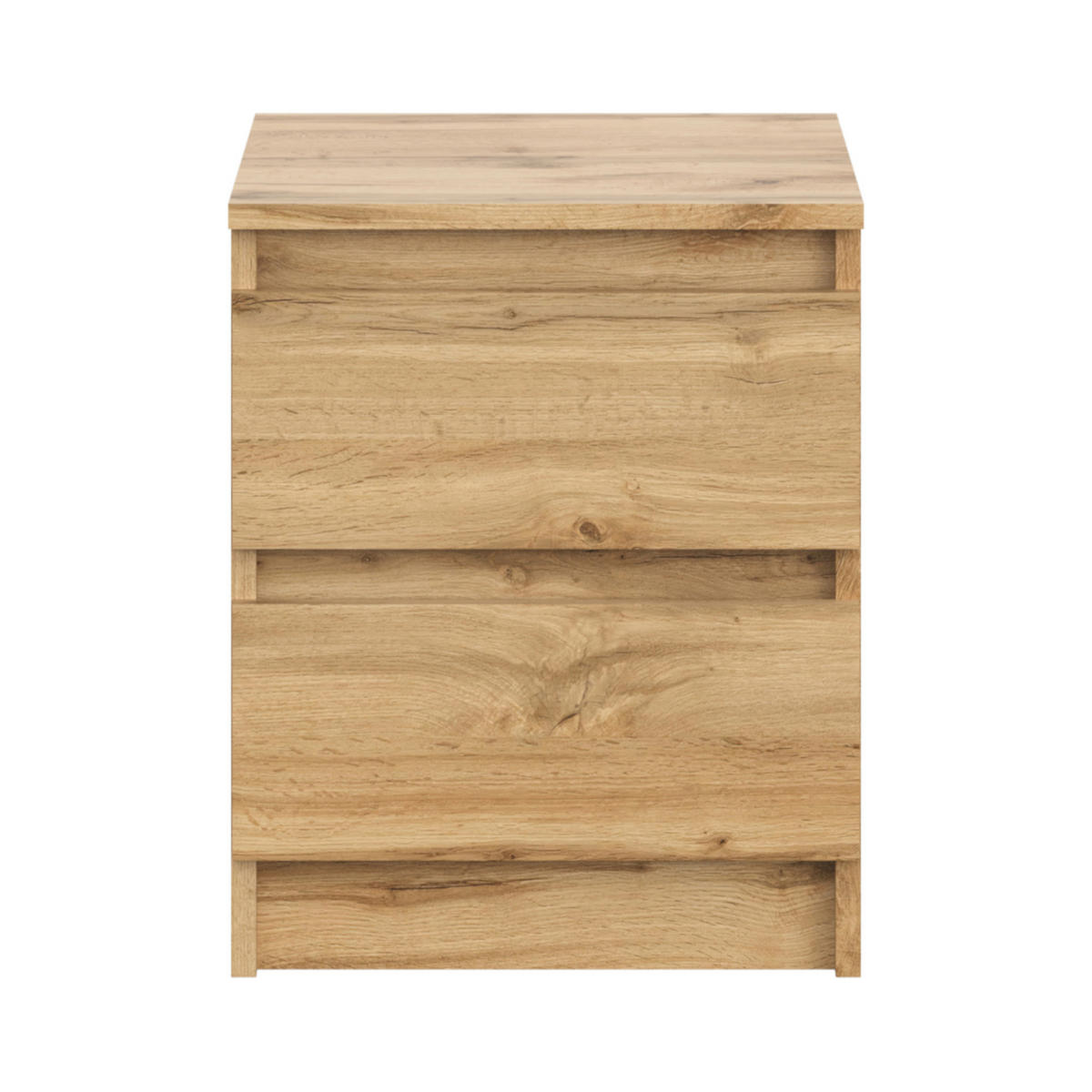 SIDEBOARD SOLA KOM1-2S Schubladen Eiche Wotan - Eiche Wotan, Holzwerkstoff/Kunststoff (40/50/43cm) - Komodee