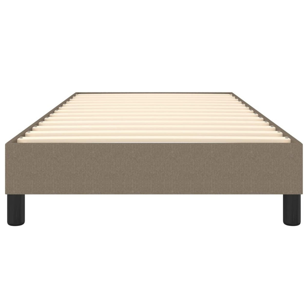 POLSTERBETT Quinlan 90/193 cm - Taupe, Holzwerkstoff (90/190cm) - Nettlife