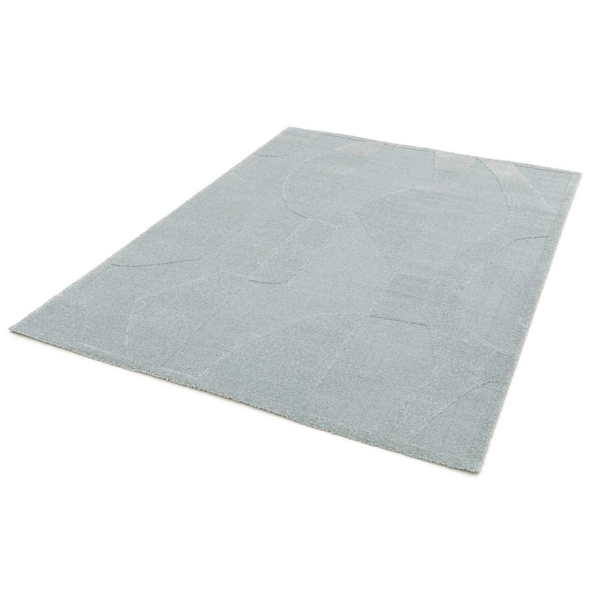 TEPPICH sehr weich mit Relief-Effekt blau - Blau, Textil (200/290cm) - AFK Living
