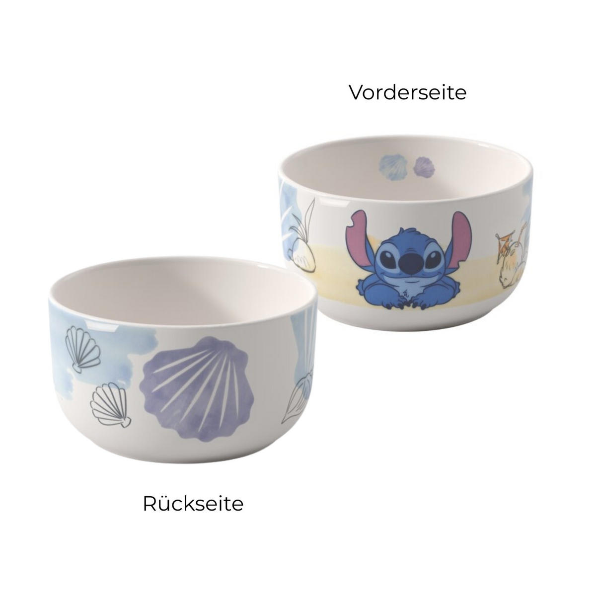 KINDERGESCHIRR-SET Disney Stitch bunt 3er Set - Multicolor, Keramik (2/2/2cm) - Villeroy & Boch