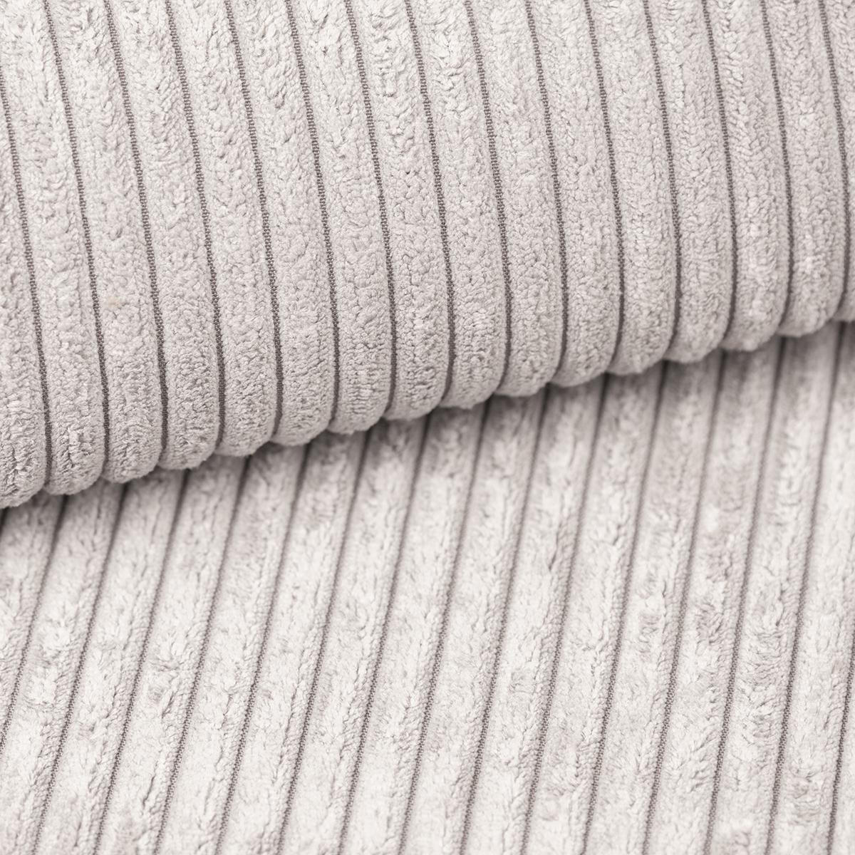 BETTSOFA MOSINE Creme Kordstoff mit Schlaffunktion - Creme, Textil (281/87/98cm) - MASSENO