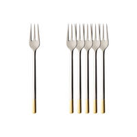 KUCHENGABELN Ella edelstahl 15,9 cm 6er Set - Silberfarben, Metall - Villeroy & Boch