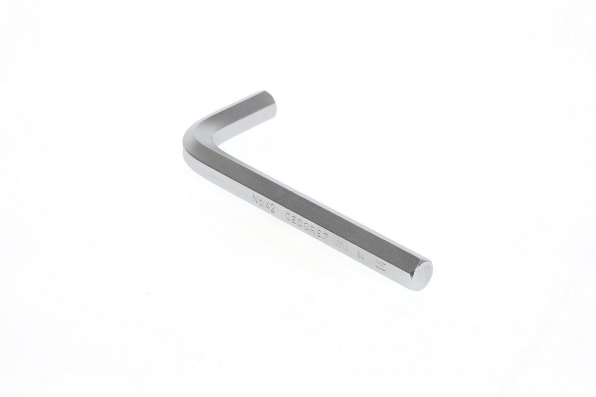 42 14 WINKELSCHRAUBENDREHER, INNEN-6-KANT 14 MM - Multicolor, Kunststoff/Metall (11/24cm) - Gedore