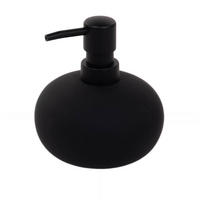 SEIFENSPENDER Mambo 11/11/13 cm - Schwarz, Stein (11/13/11cm) - Douceur d´intérieur