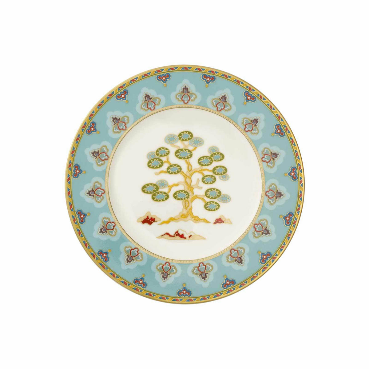 BROTTELLER Samarkand Aquamarin bunt ø 16,4 cm - Multicolor, Keramik (16.4cm) - Villeroy & Boch