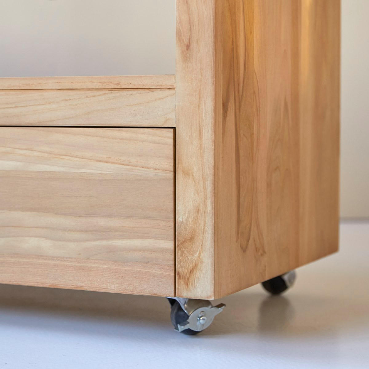 TV-SCHRANK Anoa Natur aus Teak - Naturfarben, Holz (140/55/45cm) - Tikamoon