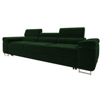 SCHLAFSOFA Torezio 3 Bis - Grün, Holz/Textil (263/90/102cm) - MIRJAN24