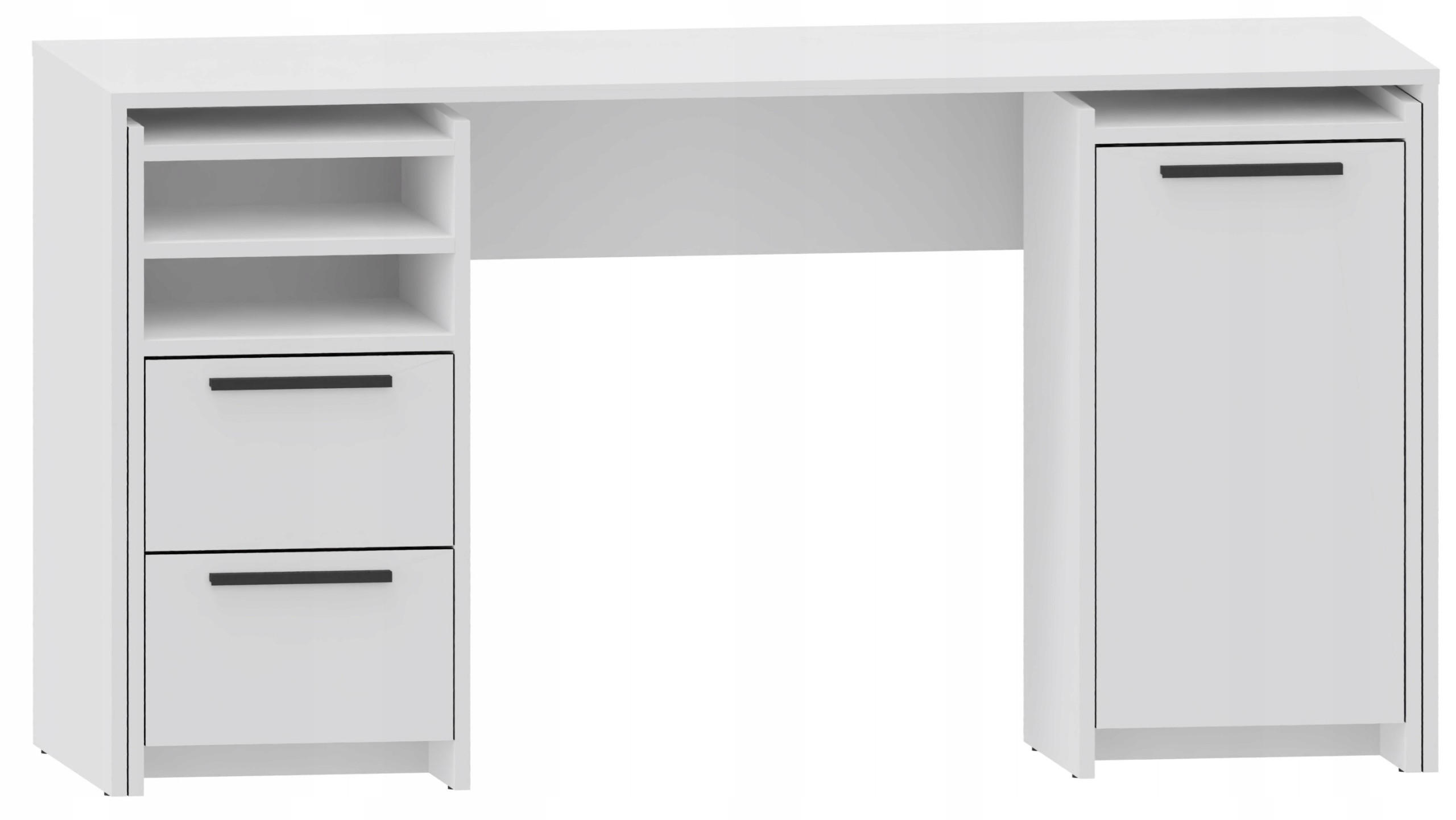 SCHREIBTISCH ALTIVO 140 Weiß 140/50/74 cm - Weiß, Holzwerkstoff (50/140/74cm) - Matkam Möbel
