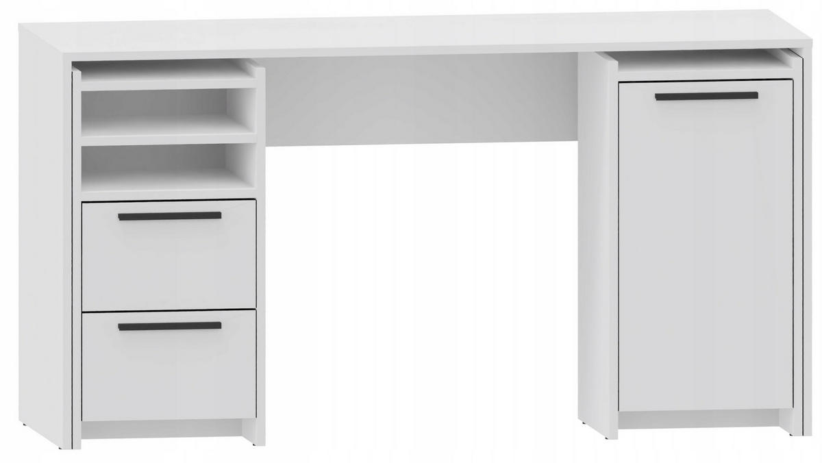 KOMMODE ALTIVO 2SW2O Weiß 36/35,6/70,4 cm - Weiß, Holzwerkstoff (36/70.4/35.6cm) - Matkam Möbel