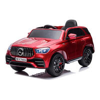 KINDER ELEKTROAUTO Mercedes M-Class rot - Rot, Kunststoff (112/71/59cm) - TPFLiving
