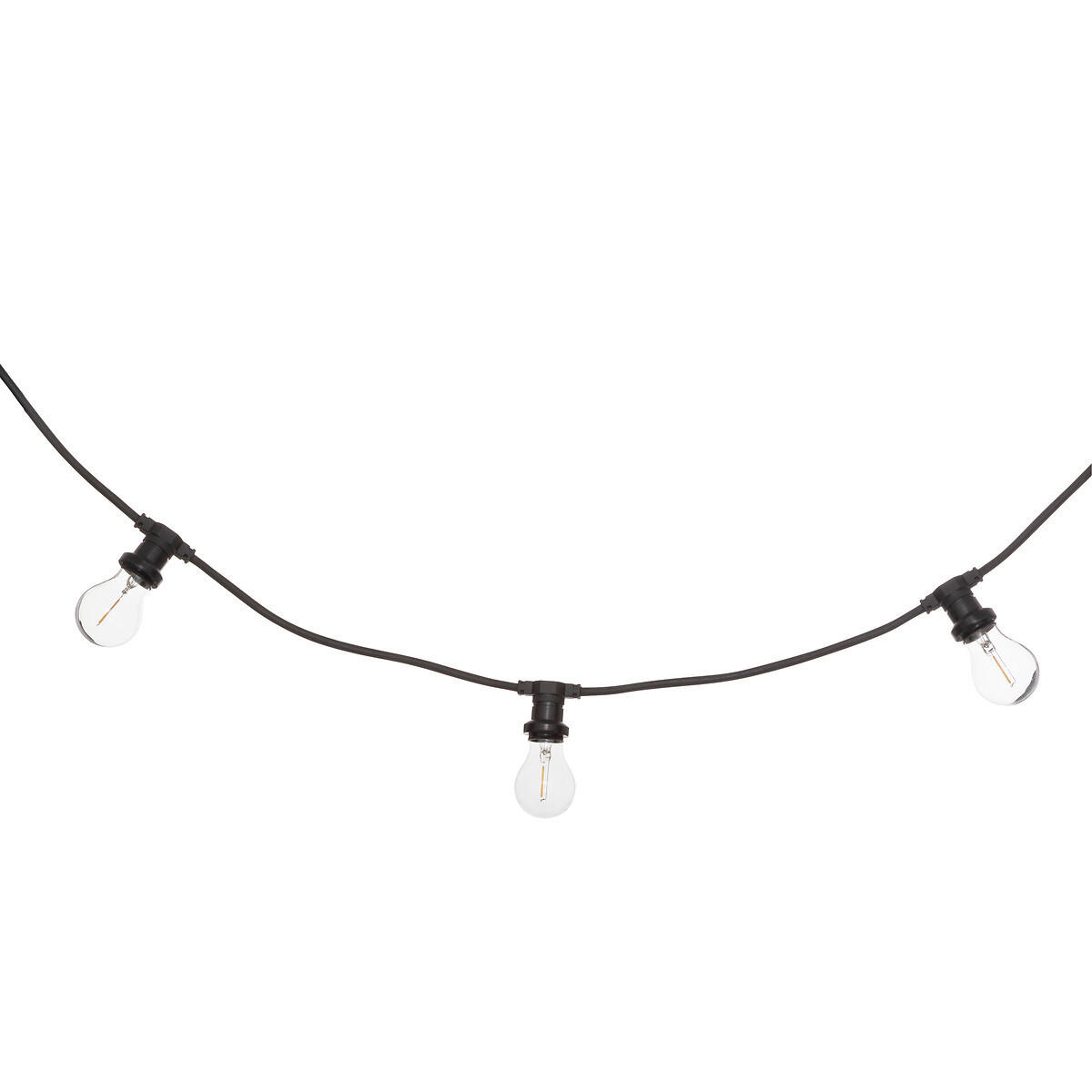 GARTENLICHTERKETTE LED 520 cm - Schwarz, Kunststoff (520cm) - Atmosphera Createur d´interieur