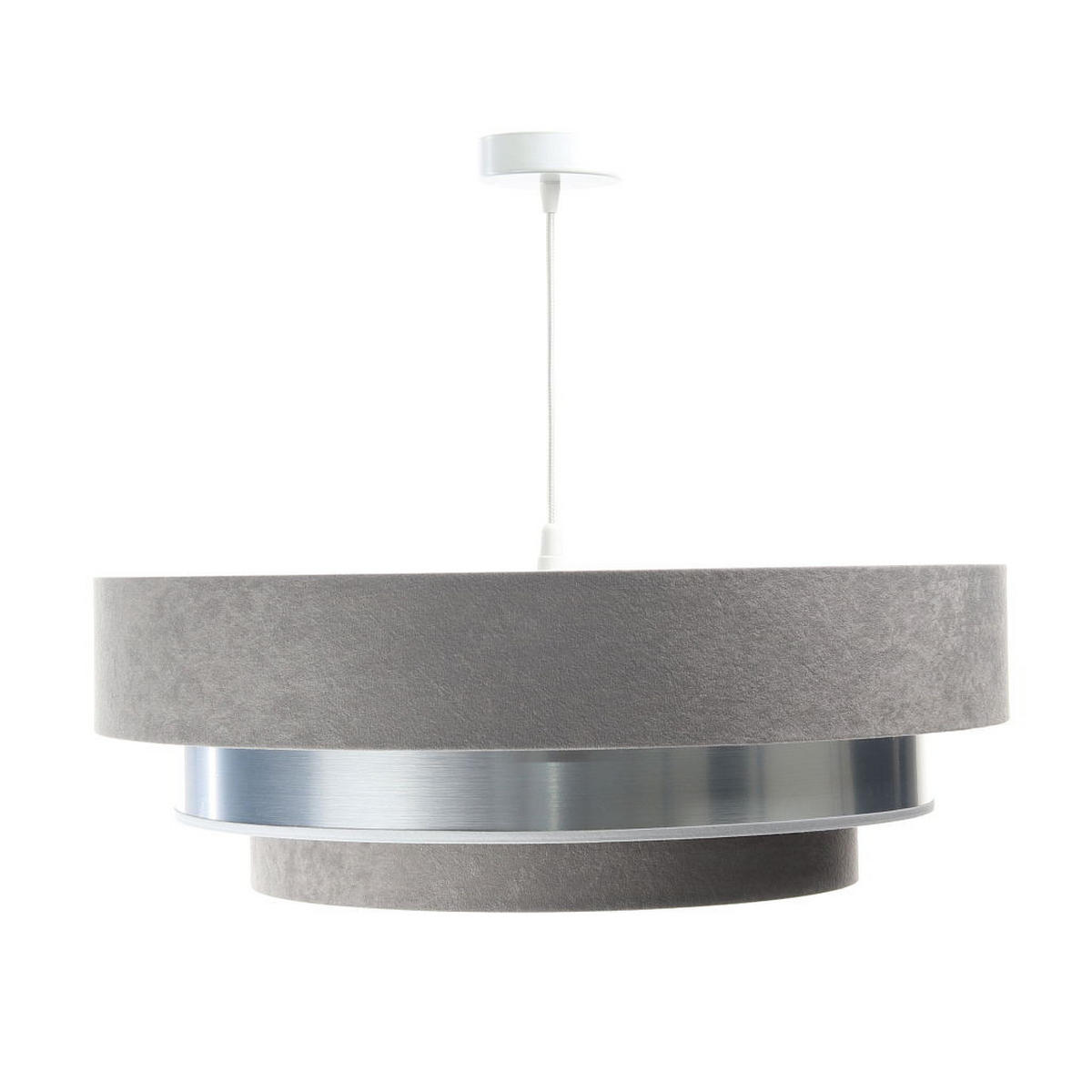 HÄNGELEUCHTE Grau 60/20 cm - Grau, Kunststoff (60/1.5/20cm) - ONZENO
