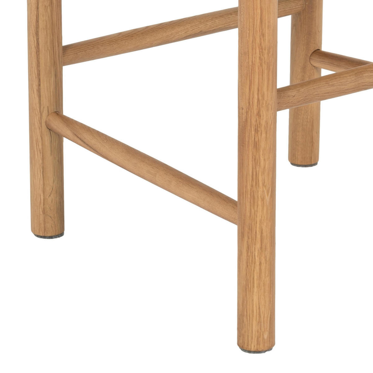 STUHL-SET 6 Stück in Rattan / Eiche Wildeiche - Braun, Holz/Papier (51/78/41cm) - Furnhouse