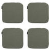 SITZKISSEN Manchester 40/40 cm 4er-Set - Grün, Textil (40/2/40cm) - Madison
