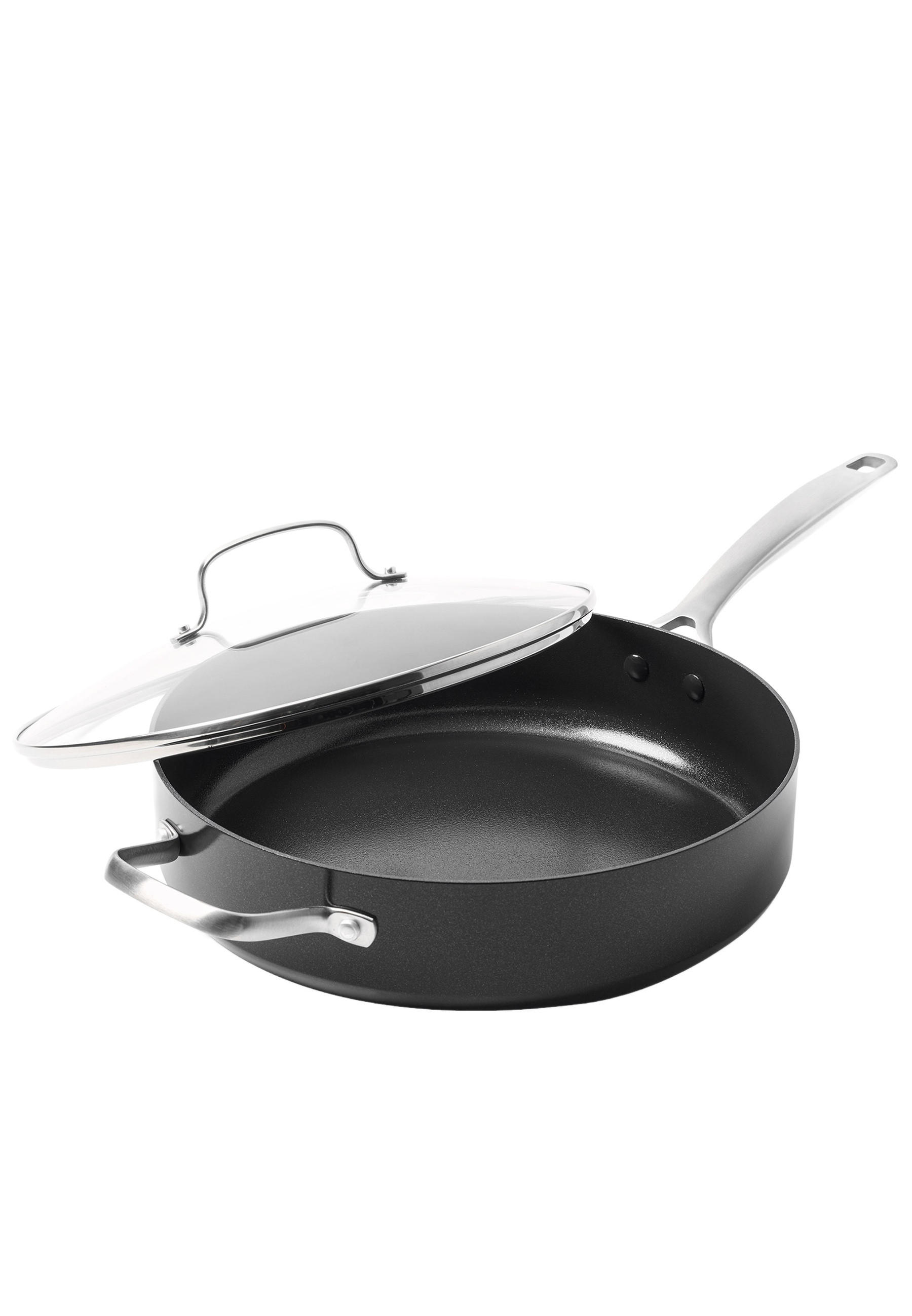 SCHMORPFANNE Copenhagen mit Deckel - Schwarz, Metall (28cm) - GreenPan