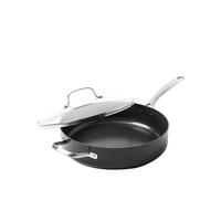 SCHMORPFANNE Copenhagen mit Deckel - Schwarz, Metall (28cm) - GreenPan