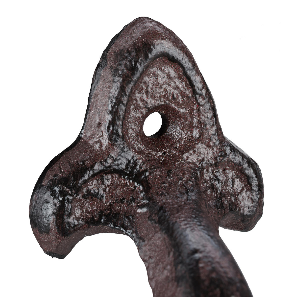 2XÚCHYTKY na nábytek - hnědá, kov (4.5/20/4cm) - Relaxdays