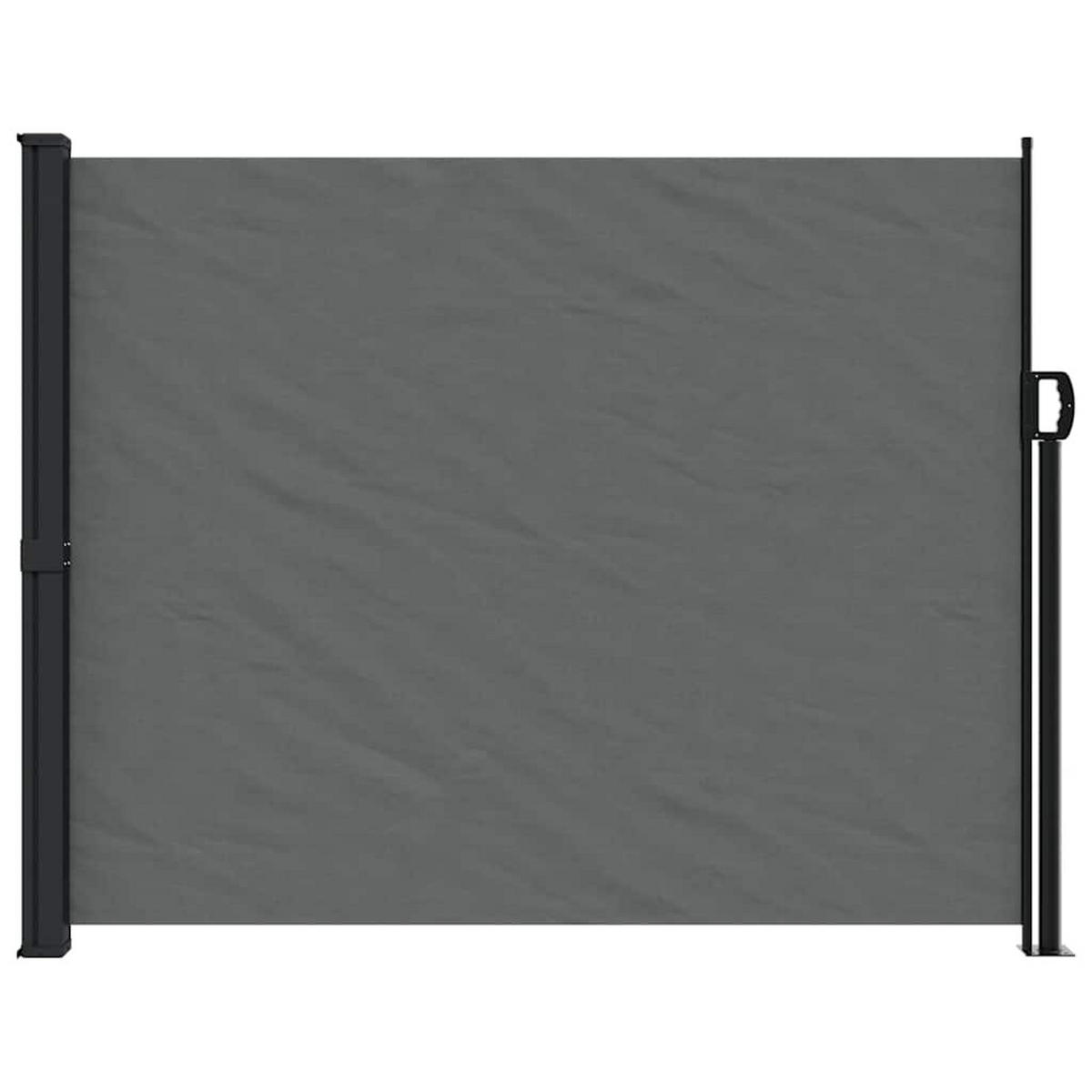 SEITENMARKISE Ausziehbare Anthrazit 160/300 Cm - Anthrazit, Textil (160/300cm) - vidaXL