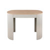 BEISTELLTISCH Estriado Grau 100/40/76.5 cm - Grau, Metall (100/40/76.5cm) - Leitmotiv
