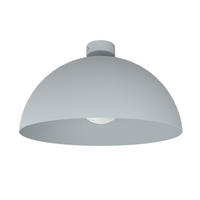 DECKENLEUCHTE Cassis - Grau, Metall (40/40/20cm) - Lumicom