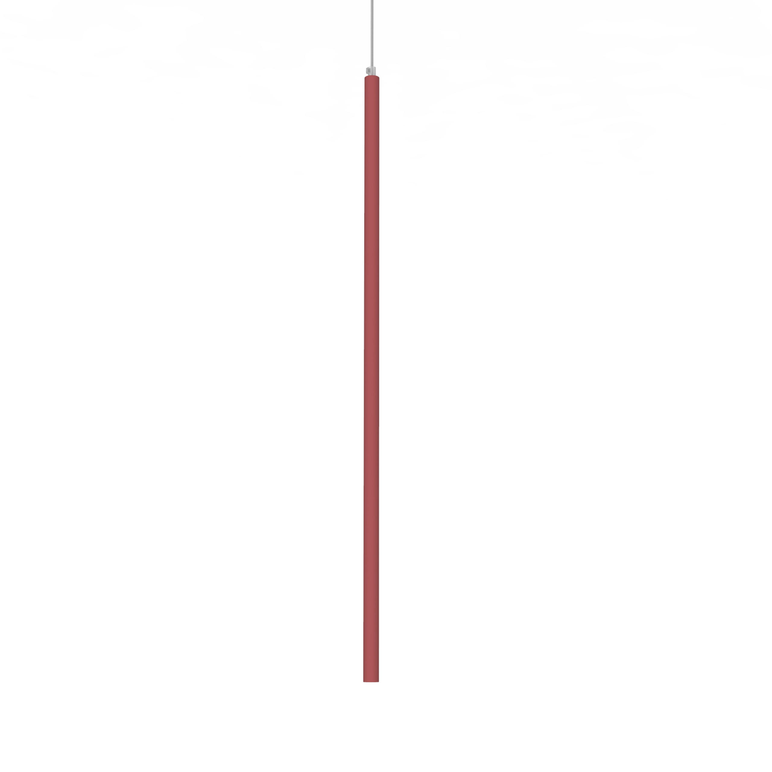 LED-HÄNGELEUCHTE - Rot, Metall (2.5/2.5/100cm) - Lumicom