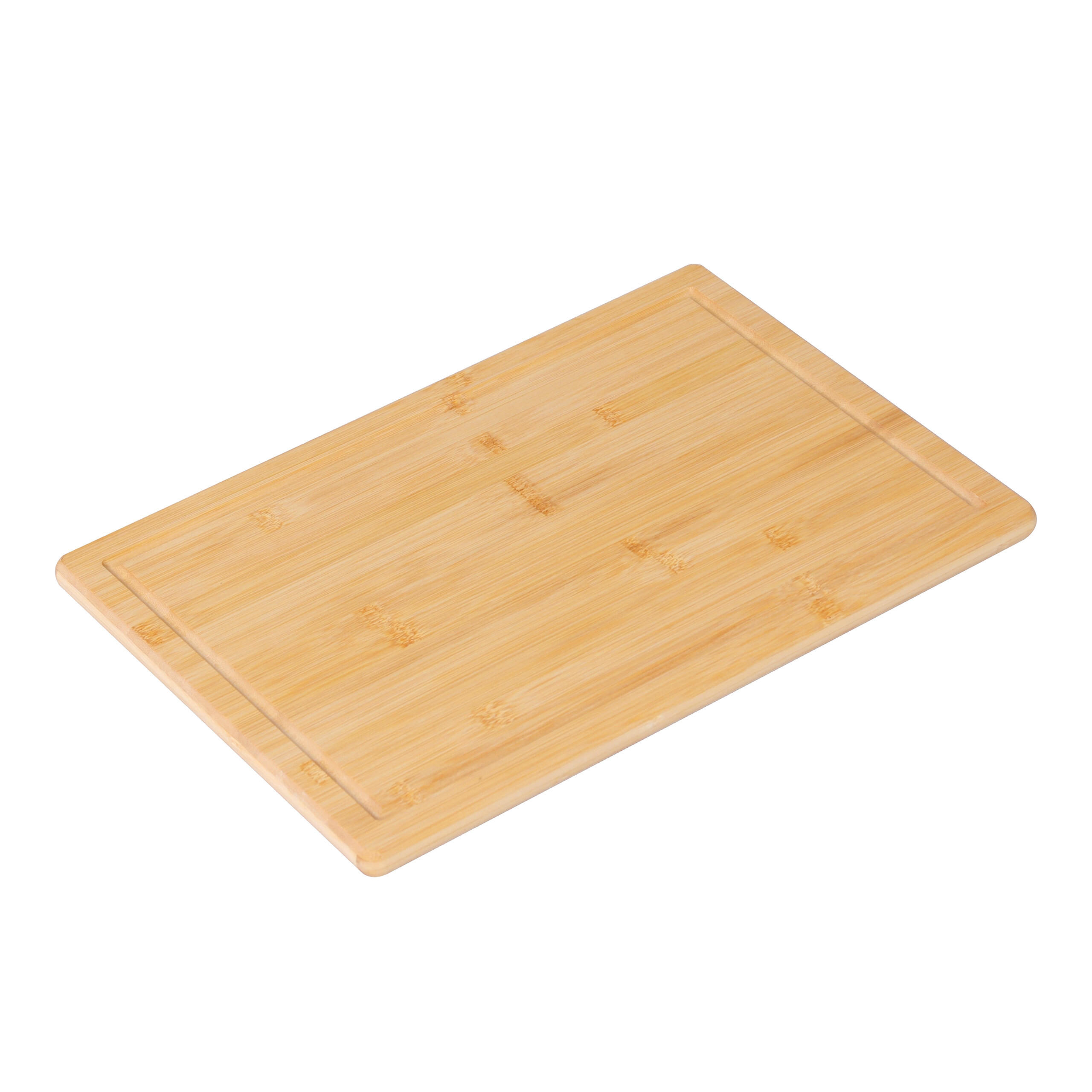 SCHNEIDEBRETT - Hellbraun, Holz/Kunststoff (38/25cm) - Relaxdays