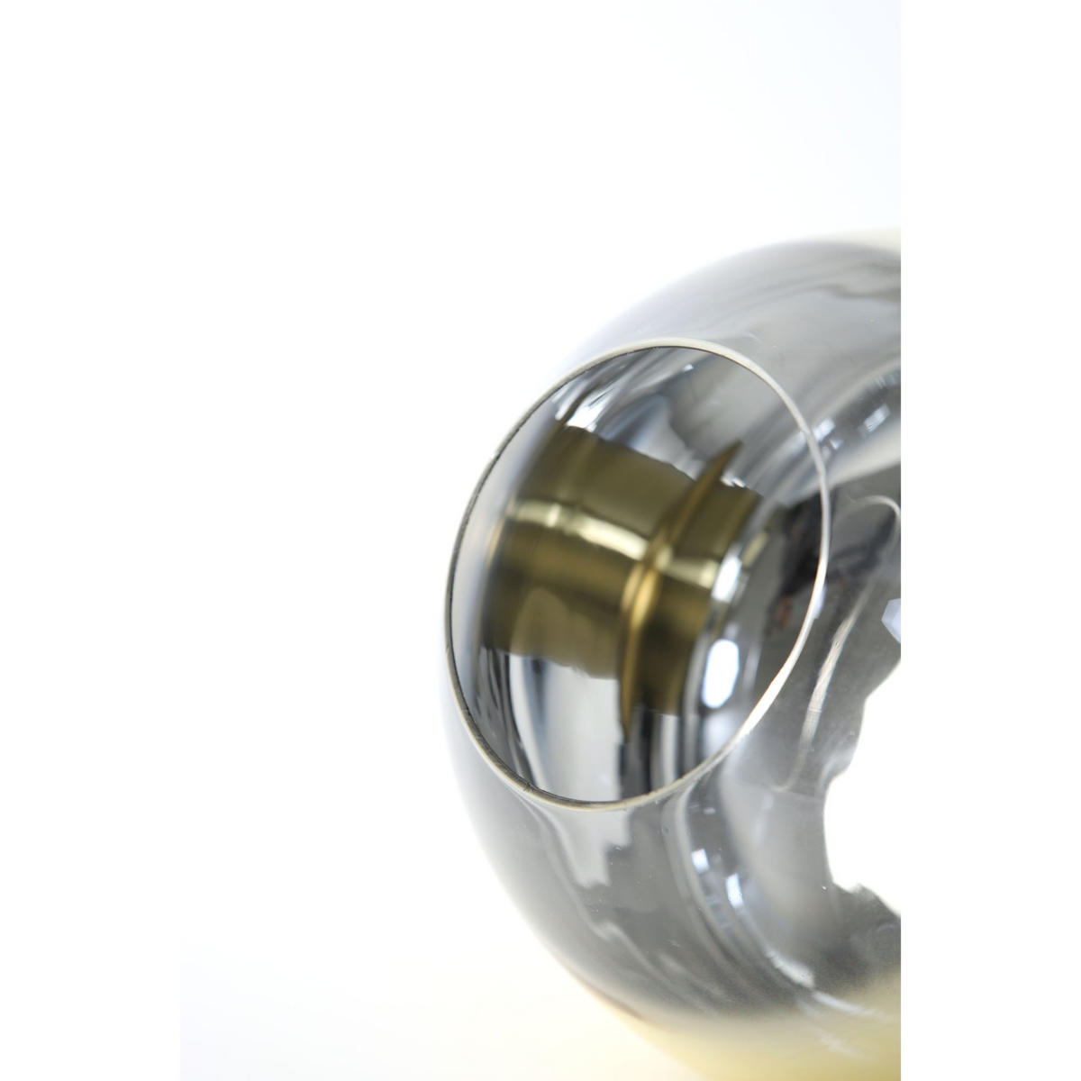 HÄNGELAMPE Mayson Gold Ø23/18 cm - Goldfarben, Glas (23/23/18cm) - Light & Living